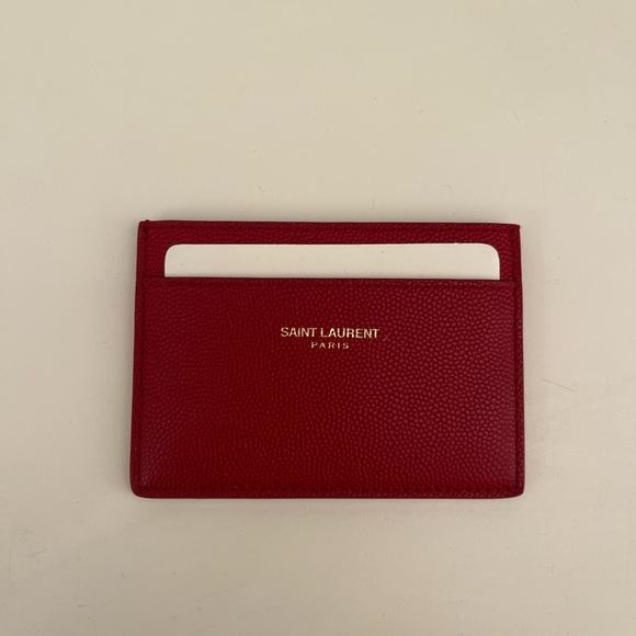 Saint LaurentRedCard Holder